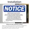 Signmission Extremely High Arc Flash Incident Energy OSHA Notice Sign, Vinyl Decal, 10in W x 7in L, 2PK OS-2PACK-NS-D-710-L-12291 - alternate 4